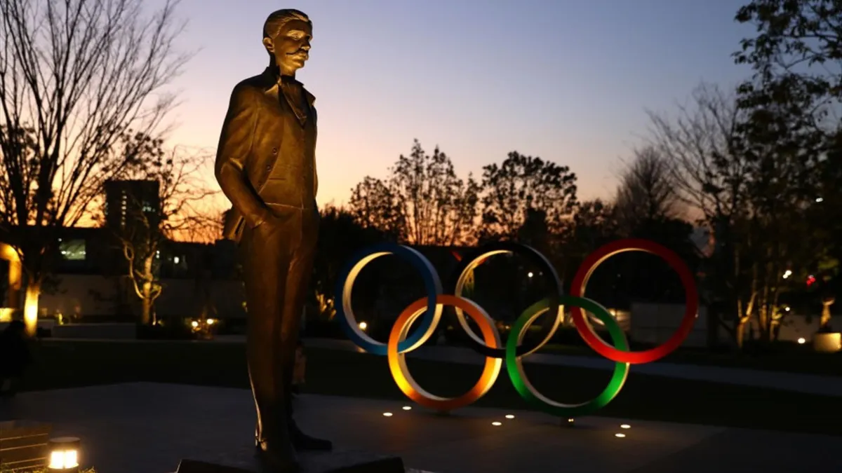 Baron Pierre de Coubertin